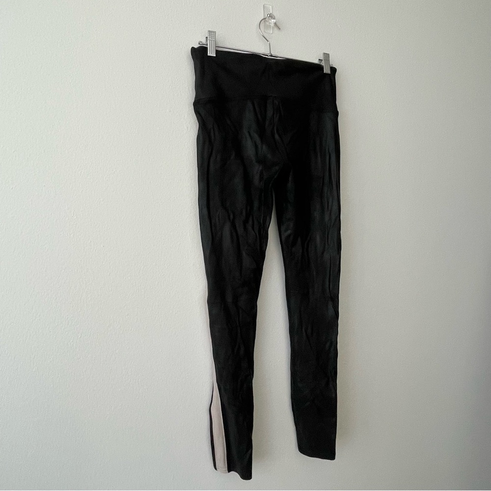 Spanx faux leather side stripe leggings - Picture 7 of 7